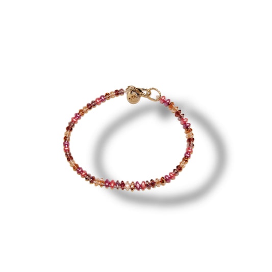 Stack VI- pink metallic mix clasp